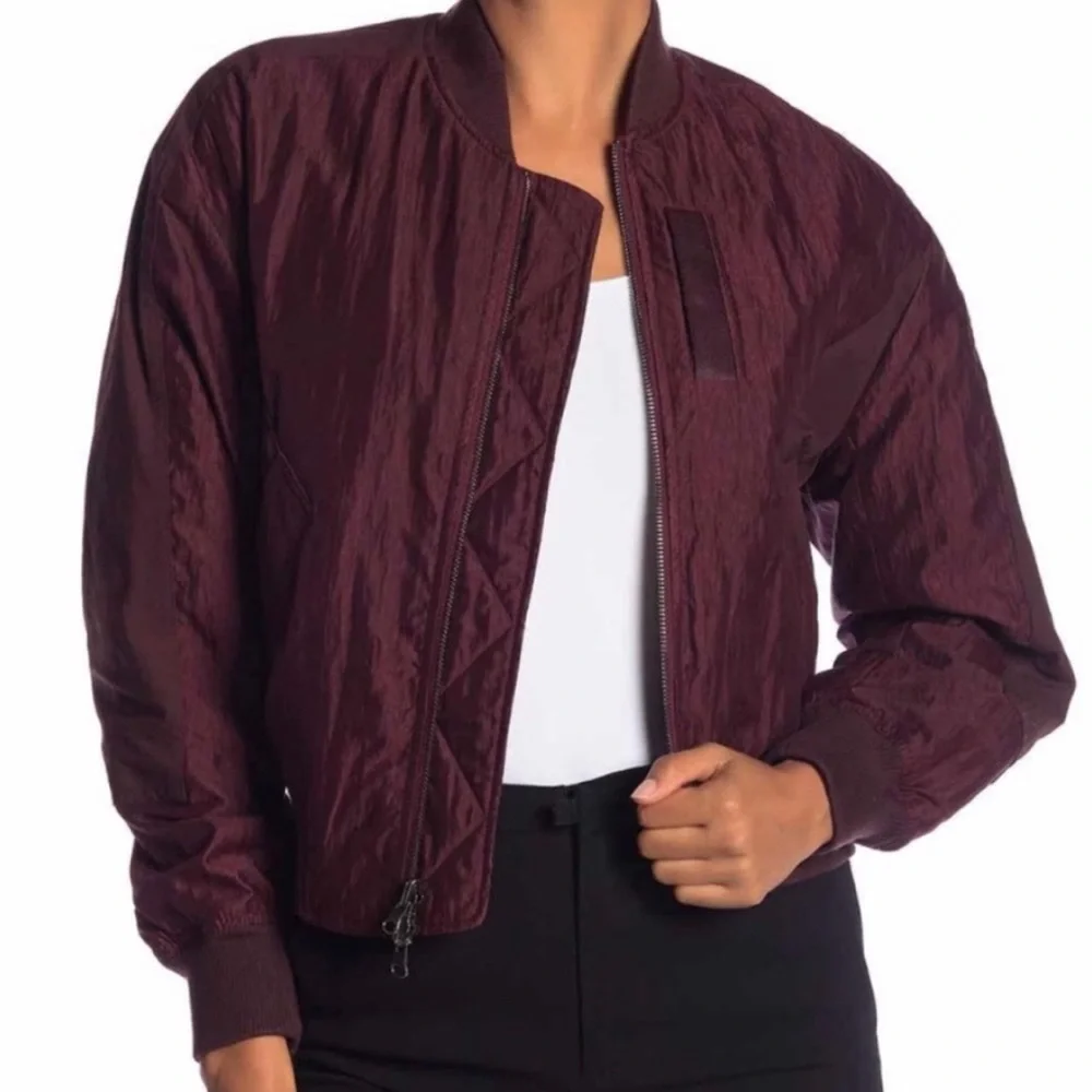 Vince Bomber Jacket Reversible Full Zip